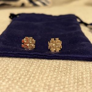 Gold Tory Burch Studs